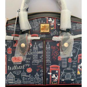 Disney Mickey and Minnie Mouse Hello Mate Satchel Dooney & Bourke London UK